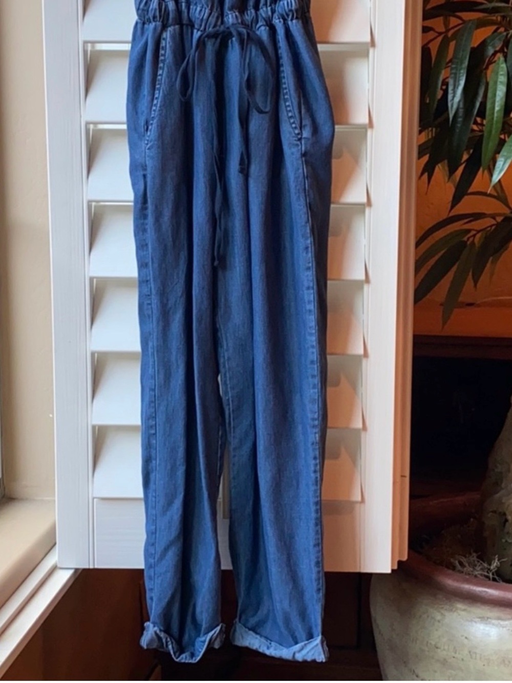 Denim Jumpsuit by Lovestitch - Picture 2 of 6